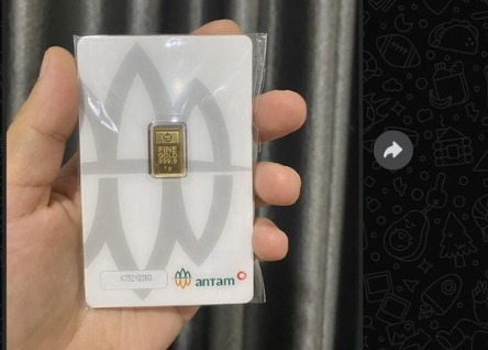 Emas Tak Terbendung, Harga Antam Tembus Rp2,6 Juta per Gram